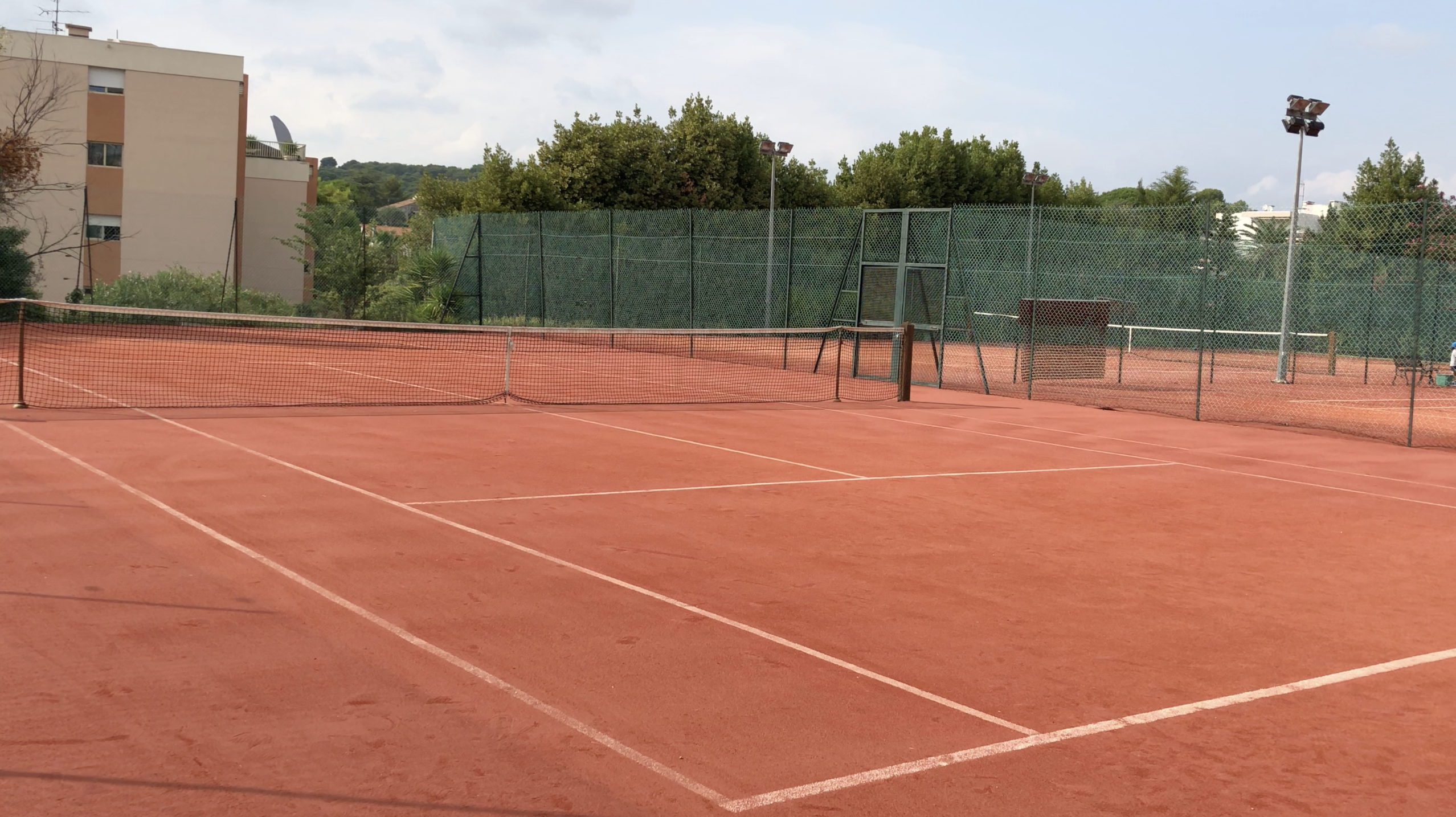 Court tennis club La Roseraie - courst de tennis